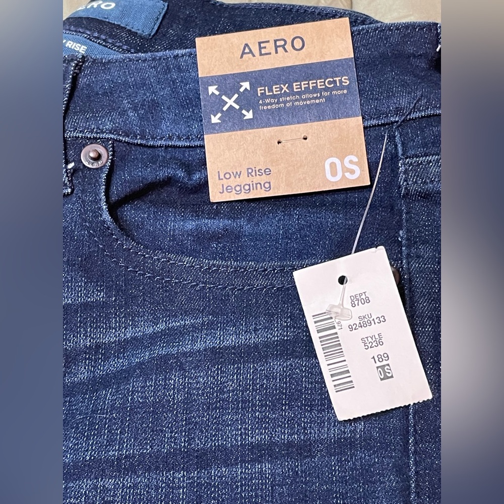 ✳️ AERO/Aeropostale BNWT Flex Effects Low Rise Jeggings Size 0 ✳️